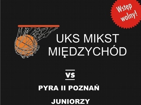 W niedzielę w hali sportowo-widowiskowej zawodnicy UKS Mikst z Międzychodu zmierzą się z drugim zespołem Pyry z Poznania.