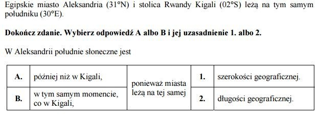 Egzamin gimnazjalny 2016: Przyroda [ODPOWIEDZ, ARKUSZ CKE]