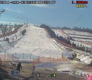 Super warunki i piękana pogoda panują w stacji narciarskiej "Sabat" w Krajnie.