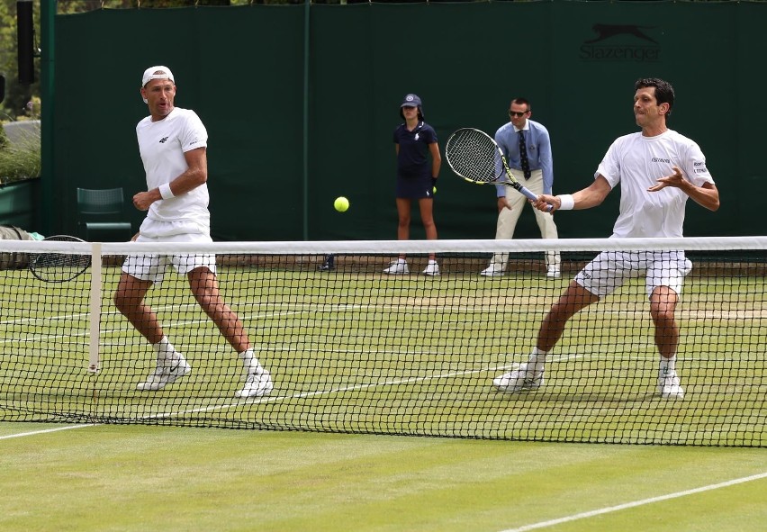 Łukasz Kubot (z lewej) i Marcelo Melo