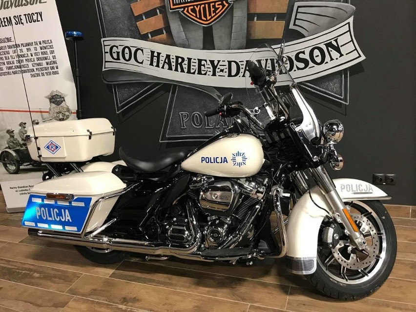 Harley-Davidson dla policji. Ma nawet drukarkę do mandatów