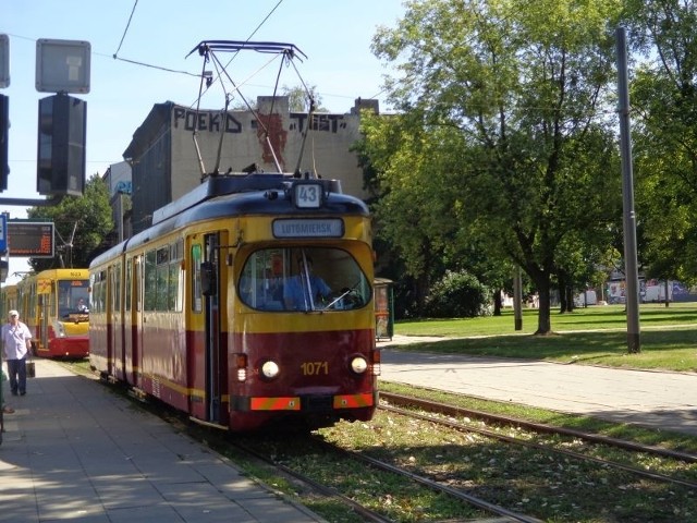 Tramwaj 43 B znów jeździ do Lutomierska