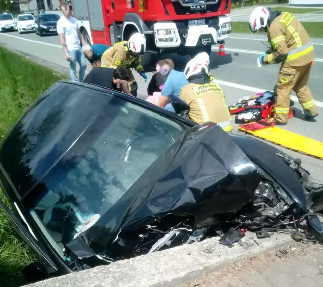 Wypadek w Jerzmanowicach