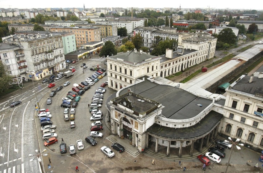 Teren wokół Dworca Świebodzkiego