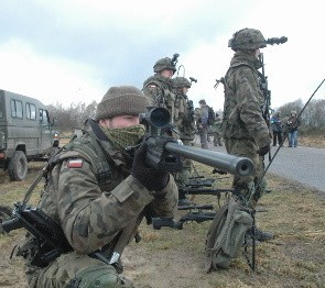 W Afganistanie są już żołnierze szkoleni w Wędrzynie (na zdjęciu). Kolejna grupa ćwiczy w Sudetach.