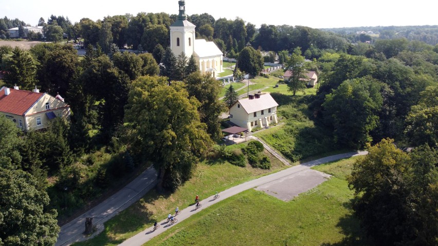 Rowerem przez Lubelskie: Gmina Niemce. Zobacz wideo