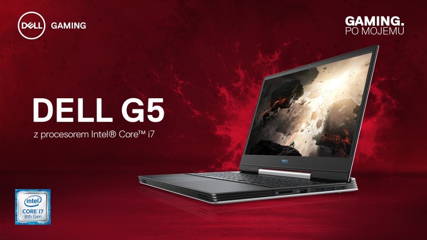 Dell Gaming G3, G5, G7 - laptopy gamingowe nie tylko dla graczy