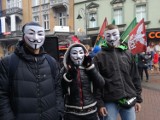 Katowice: narodowcy protestowali na Stawowej przeciw CETA i TTIP [ZDJĘCIA]