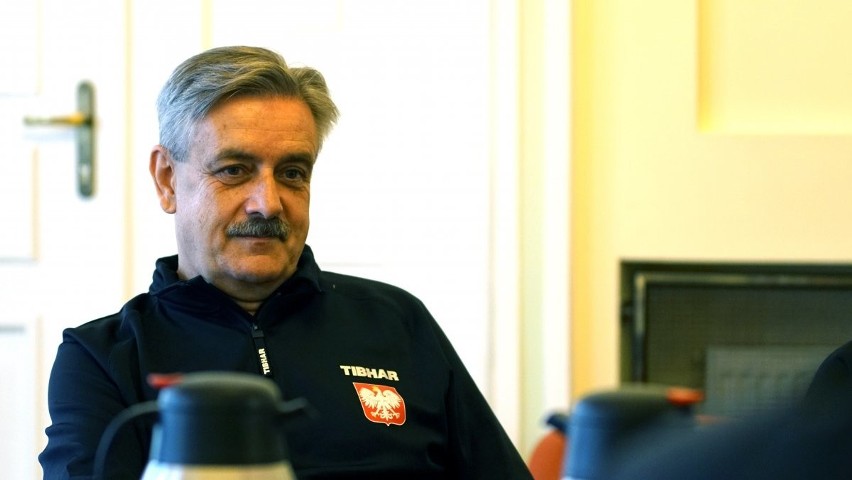 Trener Zbigniew Nęcek na spotkaniu w Ministerstwie Sportu i Turystyki (ZDJĘCIA)