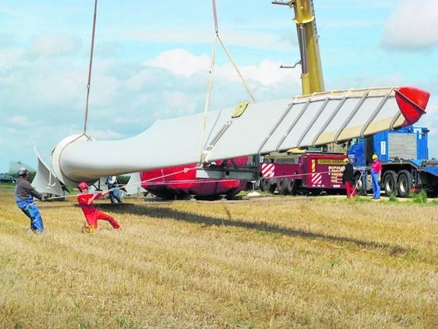 Takie śmigła będą kręcić się na wiatrakach.