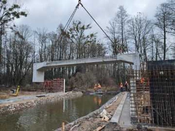 Przebudowa mostu w Popiołowce