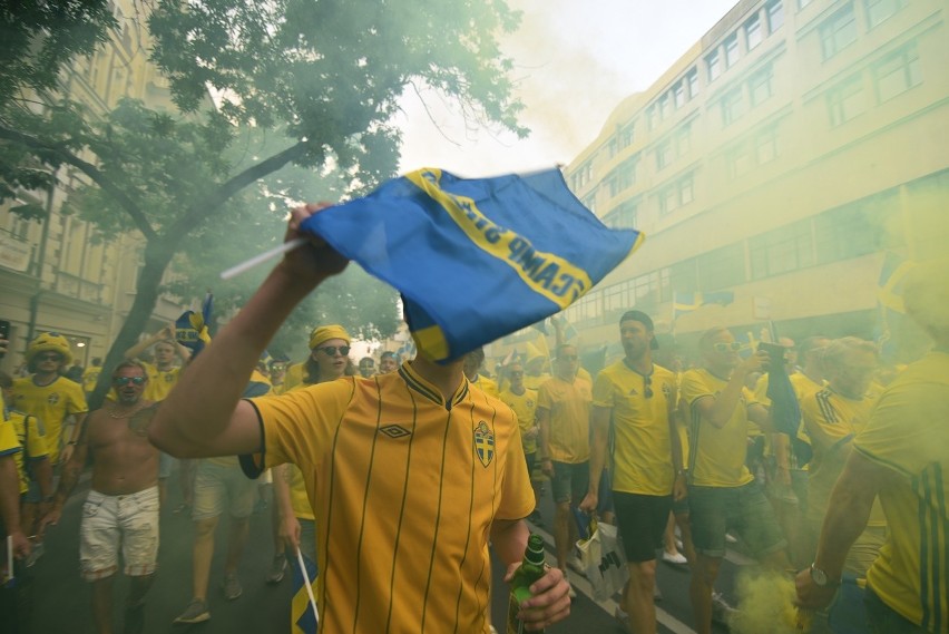 Euro U21 w Lublinie. Kibice Szwecji i Słowacji w drodze na mecz [ZDJĘCIA]