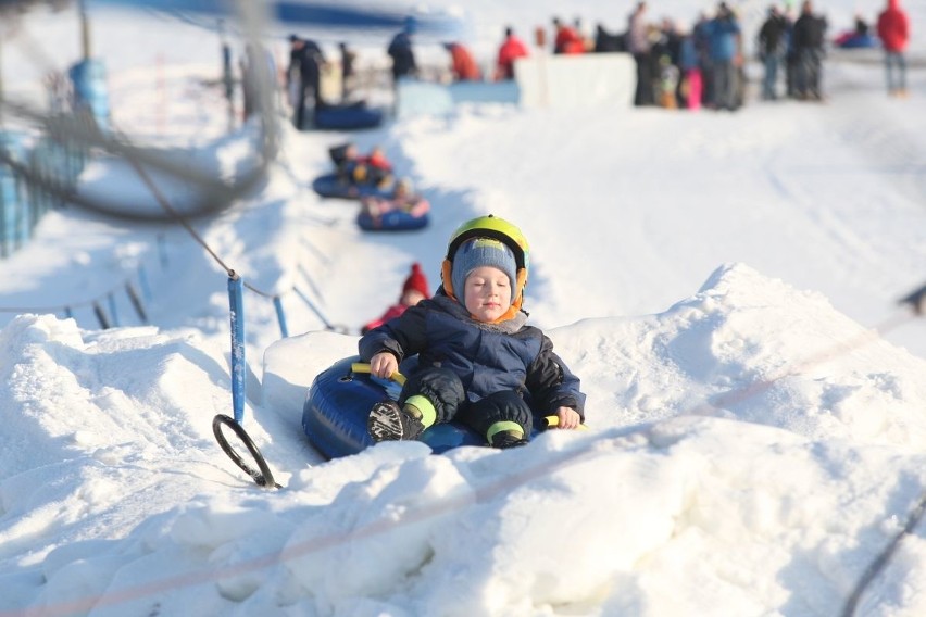 Snowtubing w Niestachowie - atrakcja dla najmłodszych