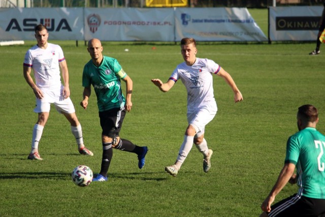 Fragment meczu Legia II - Broń