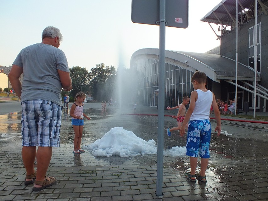 Wszędzie wielkie upały, a w Jastrzębiu-Zdroju... śnieg...