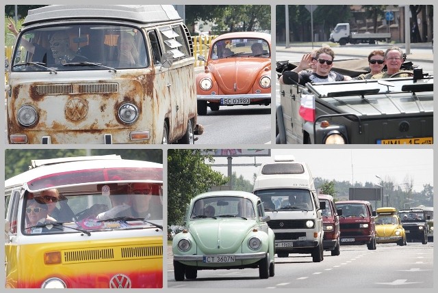 Ulicami Włocławka przejechał korowód starych i zabytkowych volkswagenów. Był to jeden z elementów zlotu "Garbata Dycha", czyli dziesiątej już edycji zlotu vw. W sobotę w południe mogliśmy podziwiać kolorowe ogórki i garbusy na ulicach Włocławka. Parada ogórków i garbusów, czyli zabytkowych volkswagenów we Włocławku 2018