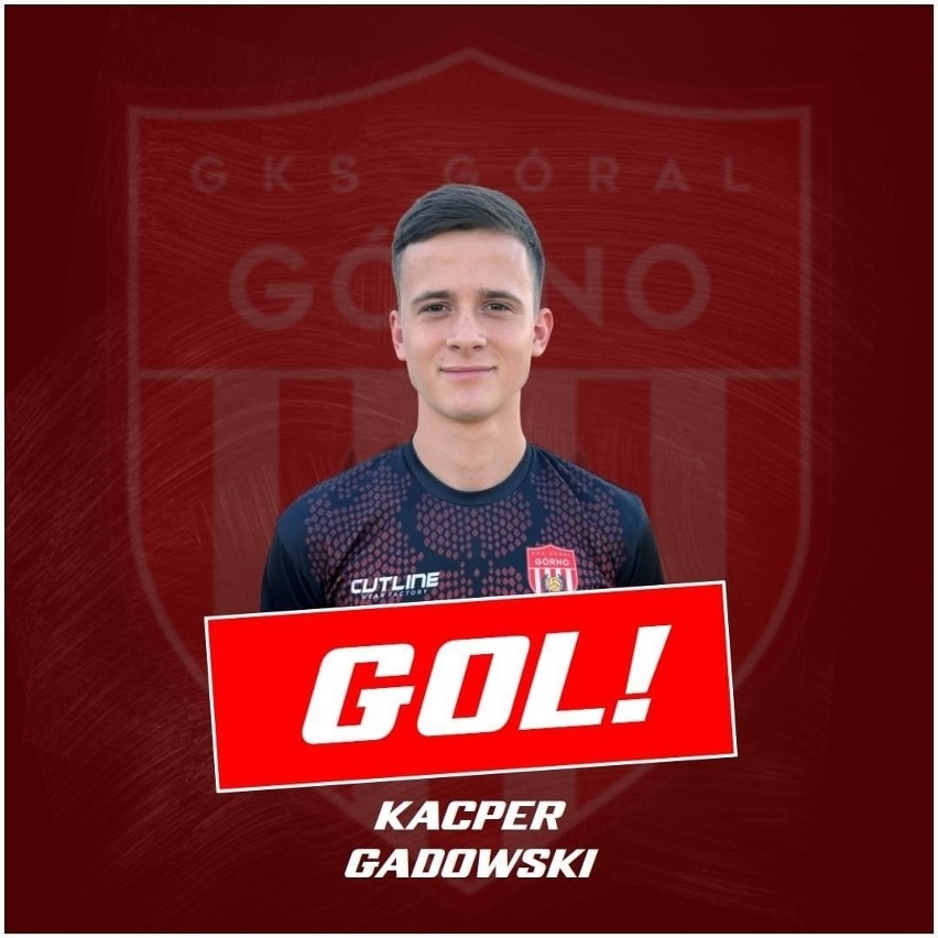 Kacper Gadowski z Górala Górno został Piłkarzem 10. Kolejki w Hummel 4. lidze. Zdobył trzy bramki i zaliczył dwie asysty w meczu ze Stalą 