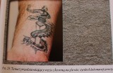 Łezki, kropki, węże, czyli tajemnice i symbolika więziennych tatuaży