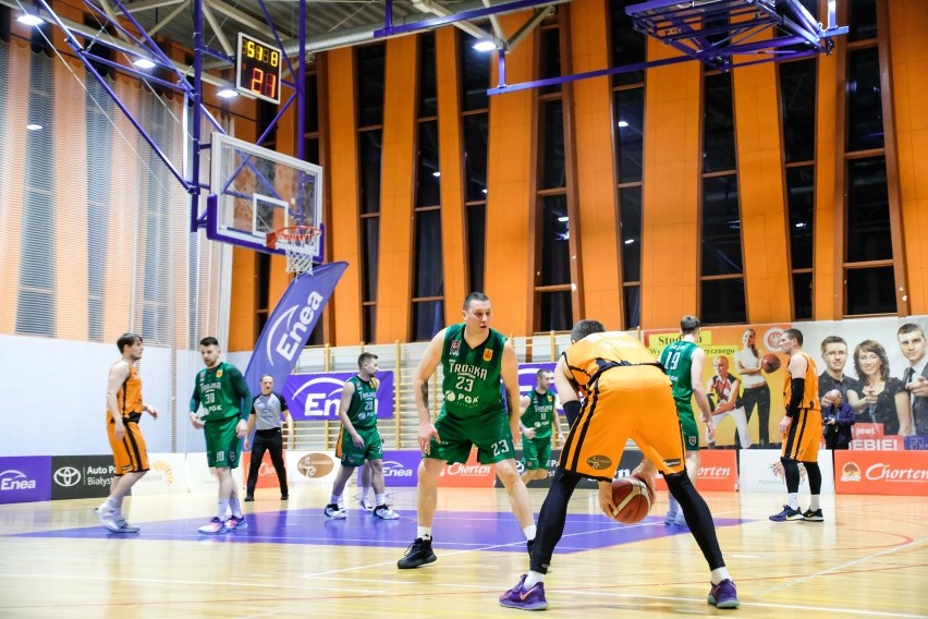 Żubry Chorten Białystok - Trójka Żyrardów 65:72