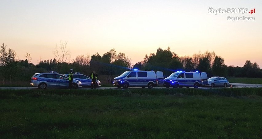 Częstochowa Policyjny pościg za kierowcą bmw. 22latek