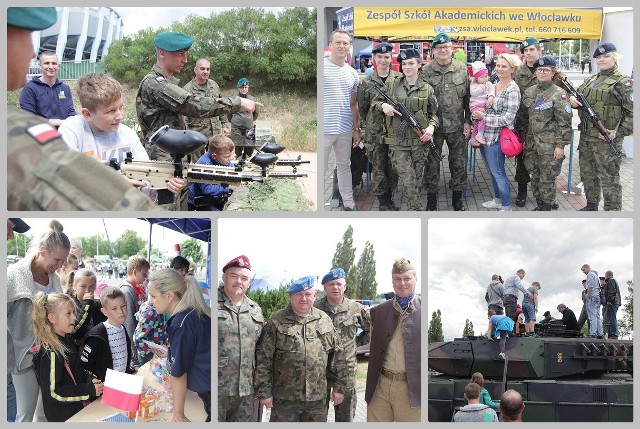 Podczas sobotniego Pikniku Niepodległości oglądaliśmy sprzęt militarny zgromadzony na parkingu przy Hali Mistrzów. Emocje uczestników przybyłych na wystawę budziły m.in. leopardy i inne pojazdy, z którymi można było sobie zrobić zdjęcia. Czynne były też stoiska policji, straży pożarnej, Poczty Polskiej i Nadleśnictwa Włocławek.2. Senioralia we Włocławku - korowód