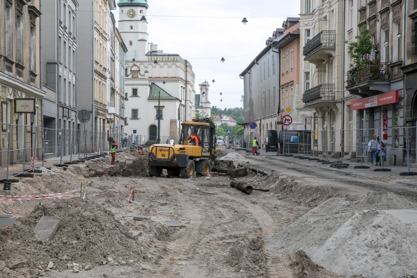 Przebudowa ul. Krakowskiej trwać będzie do stycznia 2020...