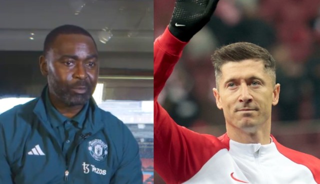 Andy Cole wyróżnił Roberta Lewandowskiego.