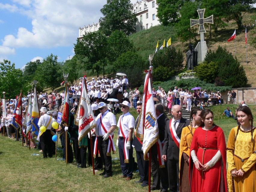 Nie mogło zabraknąć sandomierskiego rycerstwa.