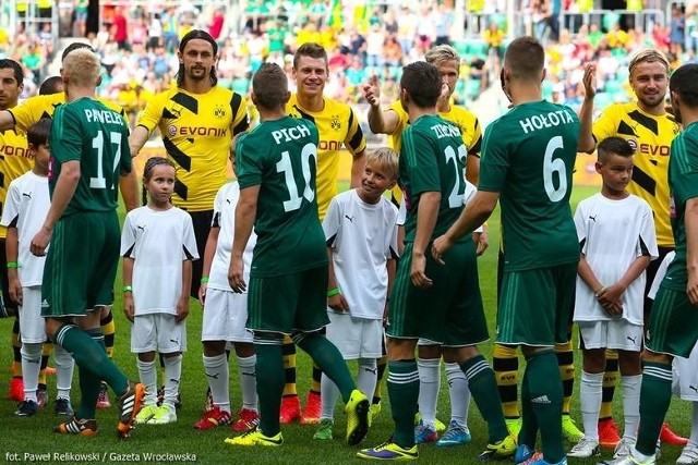 Mecz Śląsk - Atletico Madryt nie będzie pierwszym tak poważnym sprawdzianem dla wrocławian. W ubiegłym roku WKS zmierzył się z Borussia Dortmund