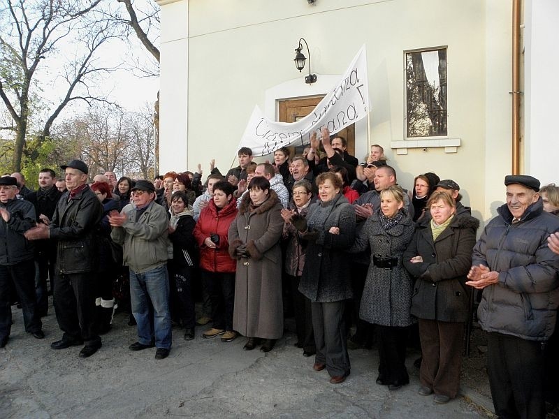 Protest w Ludzisku