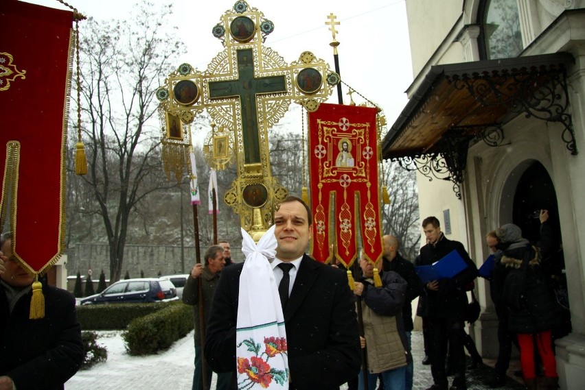 Obrzęd Wielkiego Poświęcenia Wody w lubelskiej Cerkwi (ZDJĘCIA)