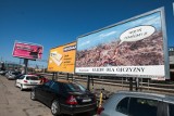 Billboard w Gdańsku Wrzeszczu z robalami w sprawie... polityki zagranicznej i zdrowia