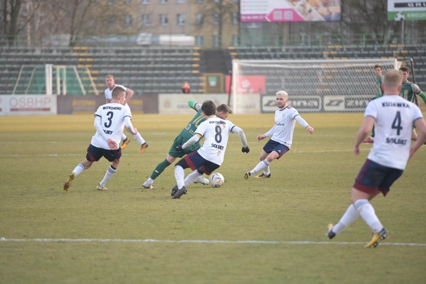 Podobnie jak w rundzie jesiennej w derby regionu Olimpia...