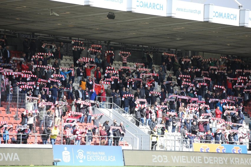 Kibice Cracovii nie mogą korzystać na derbach z sektora A