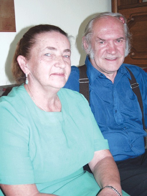 Mieczysław Stusiński z żoną Jadwigą