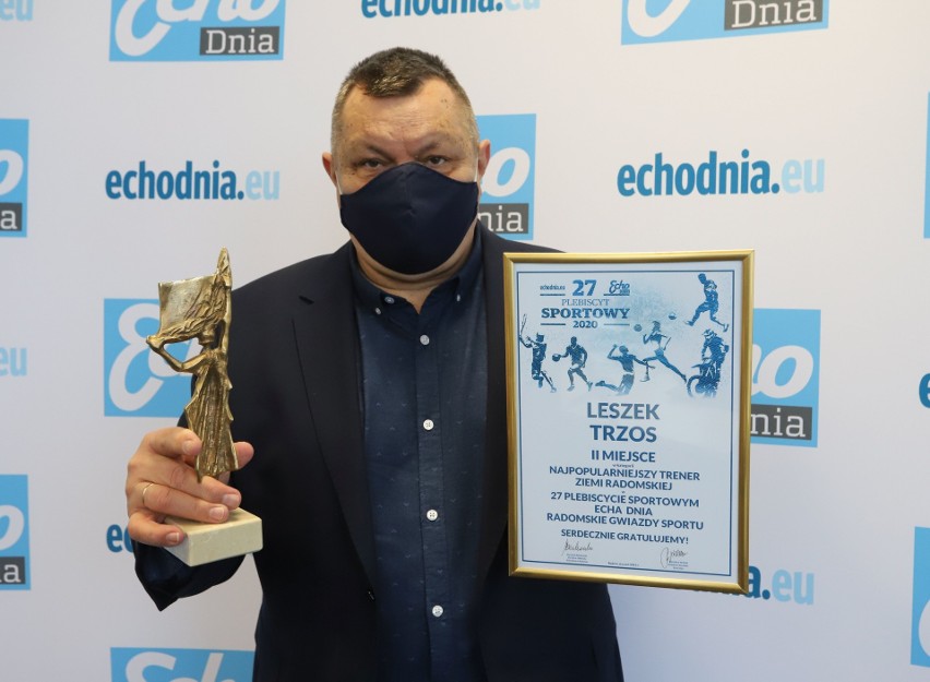 Trener Leszek Trzos zajął drugie miejsce w sportowym plebiscycie (WIDEO)