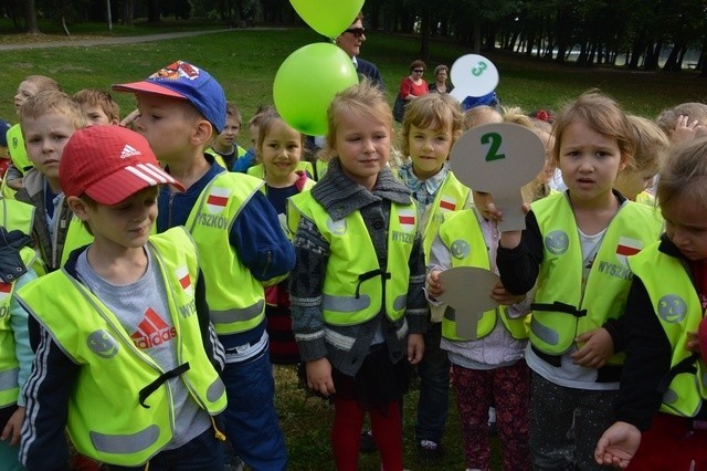 Wśród dzieci przeprowadzono międzyprzedszkolny turniej...