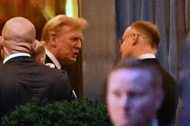 Andrzej Duda i Donald Trump spotkali się w środę wieczorem.