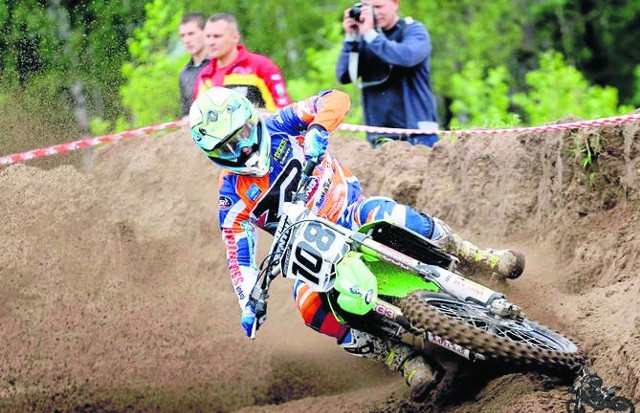 Damian Bykowski występuje w zawodach motocrossowych w kraju i zagranicą. Teraz wszędzie będzie promował Białystok.