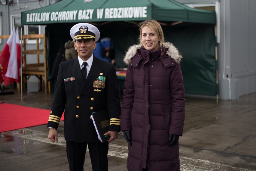 Ważne uroczystości na terenie bazy w Redzikowie.