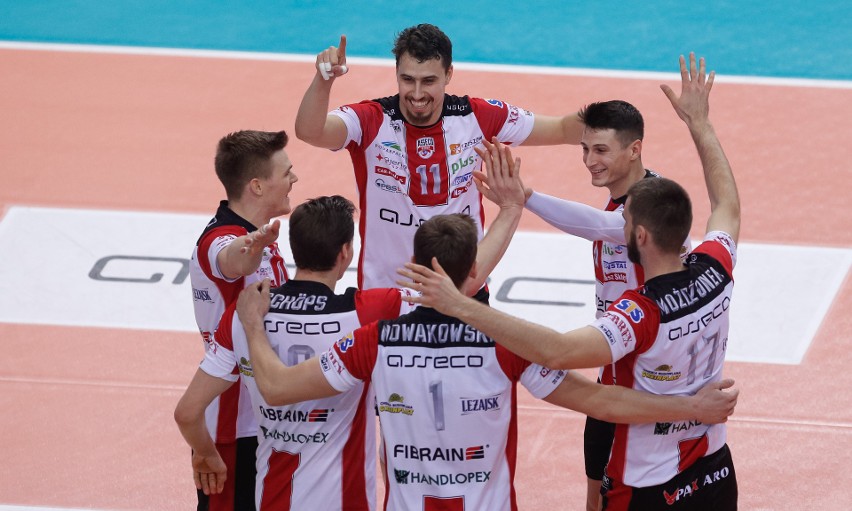 W meczu 24. kolejki PlusLigi, Asseco Resovia Rzeszów...