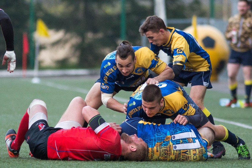 06 05 2017 gdynia. mecz rugby ekstraliga, spotkanie arka...