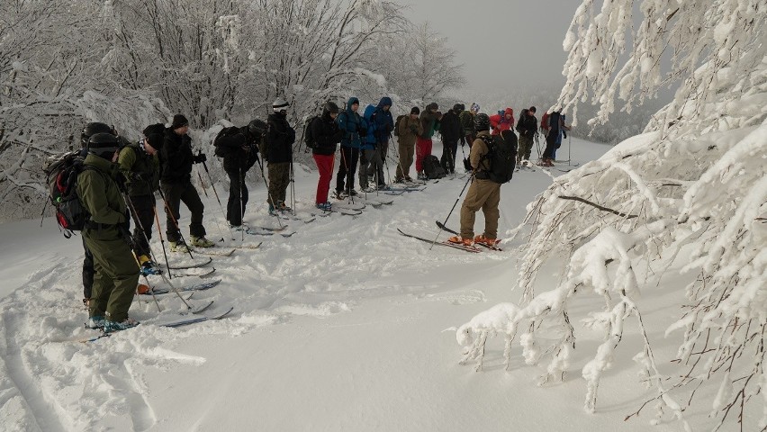 Ochrona granicy państwowej na jej bieszczadzkim odcinku...