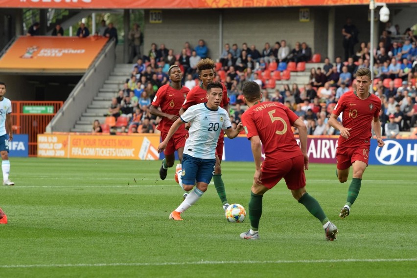 Argentyna - Portugalia na stadionie w Bielsku-Białej na...