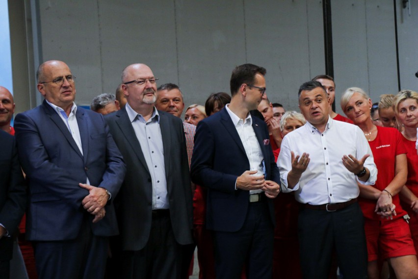 Premier Mateusz Morawiecki w Ozorkowie ogłosił obniżenie stawki podatku PIT