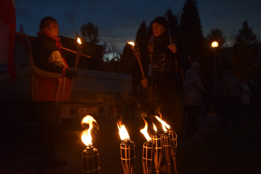 Marsz Niepodległości przeszedł ulicami Jastrzębia-Zdroju