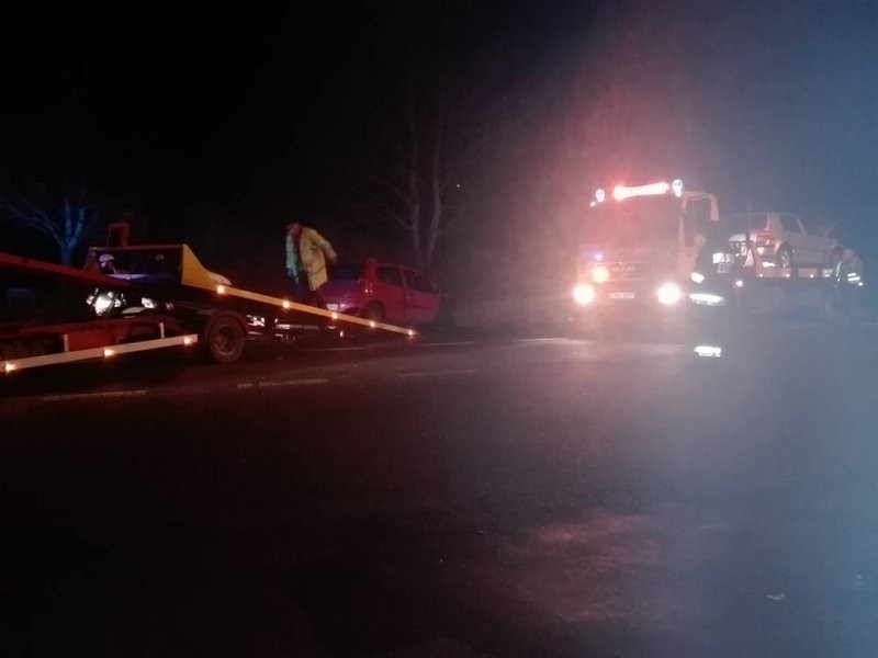 Wypadek koło Nowej Soli. Jedna osoba przewieziona została do szpitala [ZDJĘCIA]