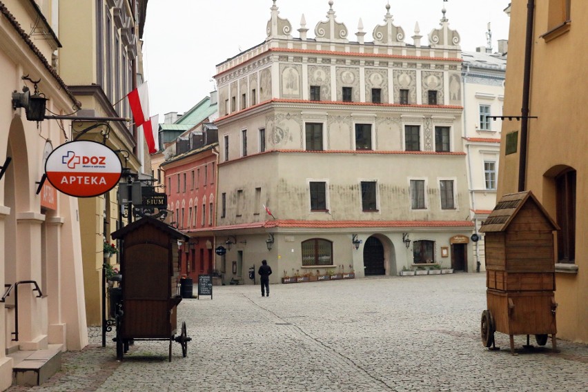 Opustoszało Stare Miasto. Pełzający lockdown w centrum Lublina. Zobacz zdjęcia