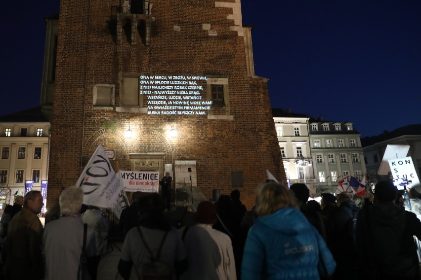 Kraków. Spotkali się z okazji 22. rocznicy uchwalenia konstytucji