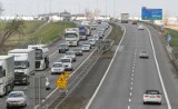 Wypadek trzech ciężarówek na A4 pod Wrocławiem